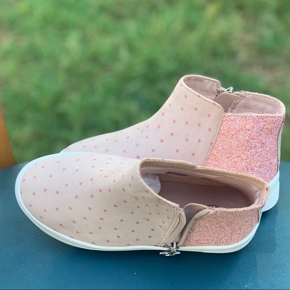 Wonder Nation Polka-Dot Toddler Girls Sneaker New - Picture 7 of 9